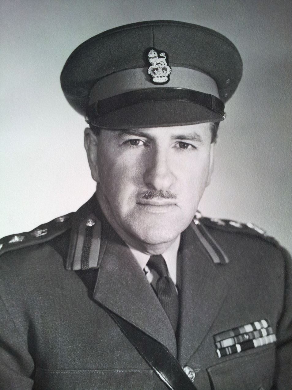 Présentoir honorant le colonel Louis Marcellin Lahaie –