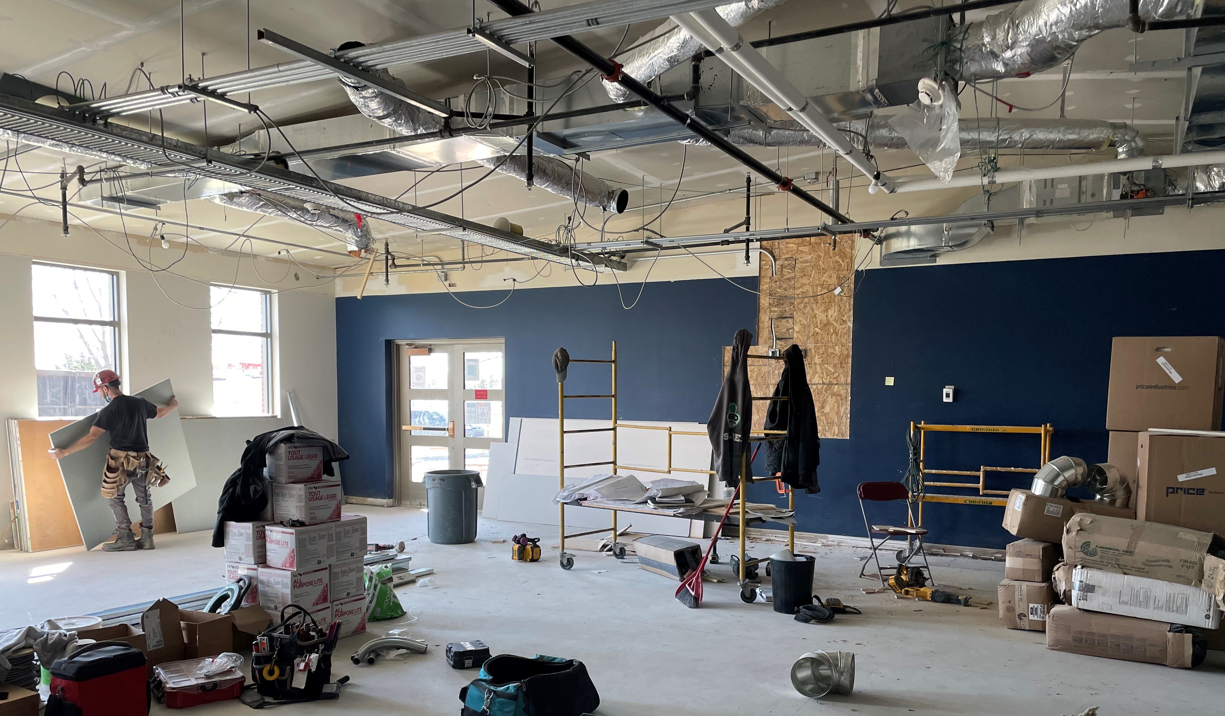 Projet Saint-Maurice – Travaux en cours – Avril 2022