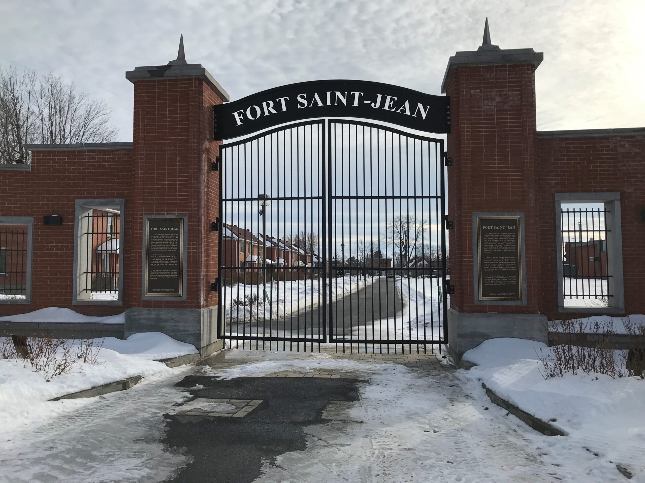 Réfection de la barrière Nord